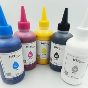 KIT TINTA DTFLEX  PARA DTF CMYK+W